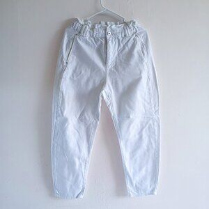Zara White High Waist Jeans Size 4 Women's Tapered Casual Denim